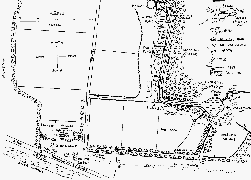 map of the trail